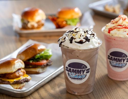 2 silders and 2 shakes